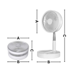 Ventilateur portable à chargement USB