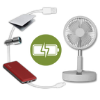 Ventilateur portable à chargement USB