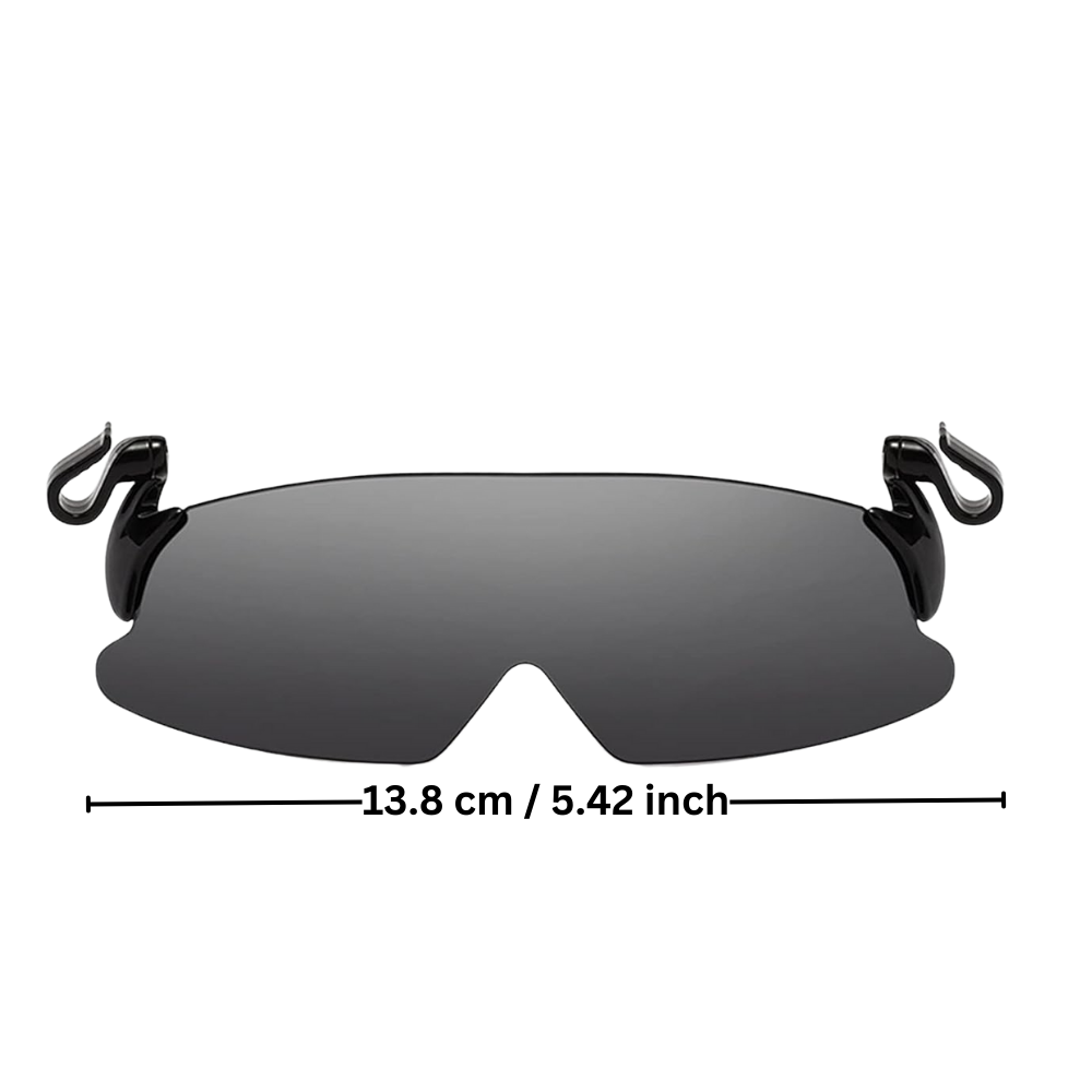 Lunettes de soleil à clips polarisées avec protection UV