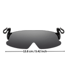 Lunettes de soleil à clips polarisées avec protection UV