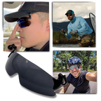 Lunettes de soleil à clips polarisées avec protection UV