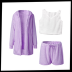 Pyjama court polyvalent et stylé