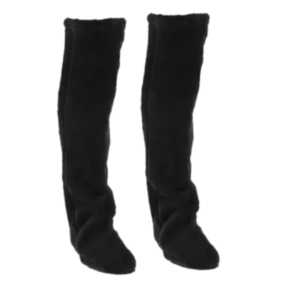 Chaussettes chauffantes longues et moelleuses