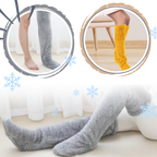 Chaussettes chauffantes longues et moelleuses