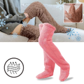 Chaussettes chauffantes longues et moelleuses