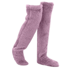 Chaussettes chauffantes longues et moelleuses