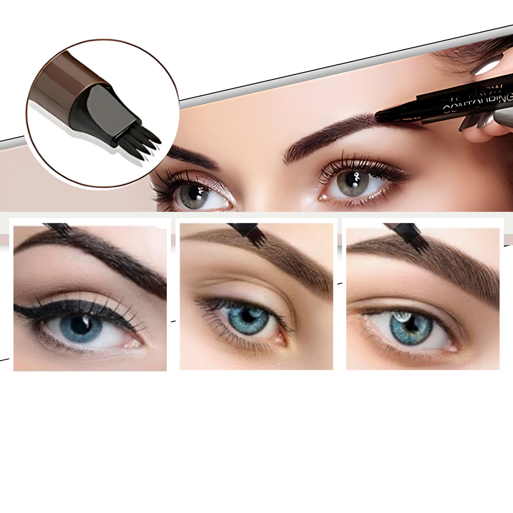 Stylo à sourcils liquide résistant à l'eau