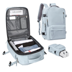 Sac à dos de voyage étanche à chargement USB