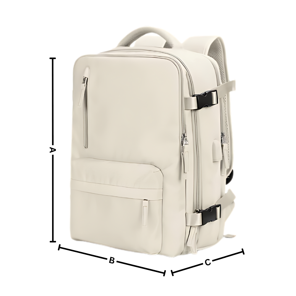Sac à dos de voyage étanche à chargement USB