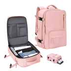Sac à dos de voyage étanche à chargement USB