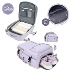 Sac à dos de voyage étanche à chargement USB
