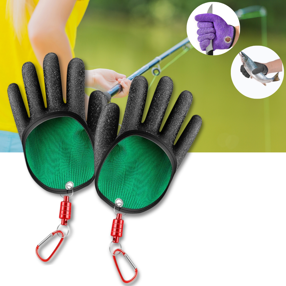 Gants de pêche résistants à l'usure
