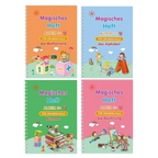Cahier d'écriture effaçable à rainures