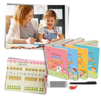 Cahier d'écriture effaçable à rainures