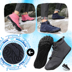Chaussures de randonnée imperméables à semelle plate