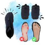 Chaussures de randonnée imperméables à semelle plate