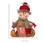 Sac-cadeau de Noël réutilisable à fermeture éclair