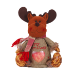 Sac-cadeau de Noël réutilisable à fermeture éclair